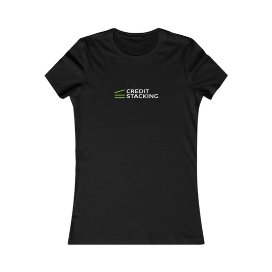 Credit Stacking Logo Women's T-shirt